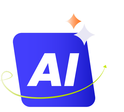 Inteligência artificial integrada ao ERP, representando automação e análise de dados